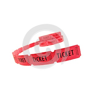 Tickets Used for Entrance into an Event