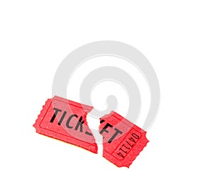 Tickets Used for Entrance into an Event