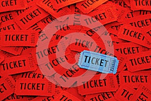 Tickets Used for Entrance into an Event photo