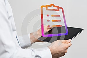 A ticking check box. check boxes cloud