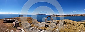 Ticonata Island, Titicaca Lake, Peru