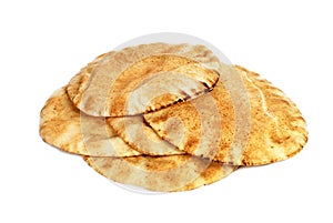 Tida Bread in white background photo