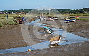 Tidal creek between Blakeney and Morston Quay