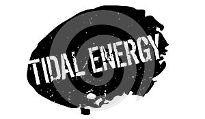 Tidal Energy rubber stamp