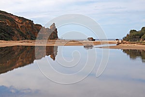 Tidal Lake at Aireys Inlet Victoria