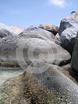 Tide Pool and Boulders photo