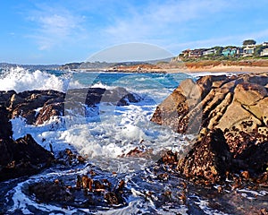 Tide Pool Swirls beside Carmel-by-the-Sea