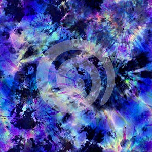 Tie Dye Abstract hypnotic Trance Print