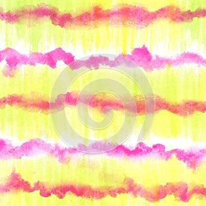 Tie Dye digital paper. Abstract horizontal stripes