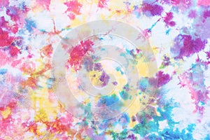 Tie dye pattern abstract texture background