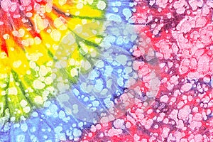 Tie dye pattern abstract texture background