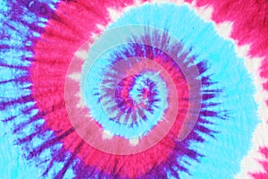 Tie dye pattern background. photo