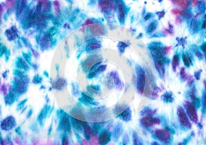 Tie dye shibori pattern. Watercolour abstract illustration