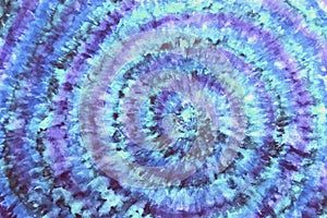 Tie dye shibori pattern. Watercolour abstract texture