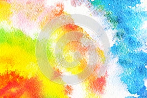 Tie Dye spiral rainbow wallpaper color, abstract texture and background. Hippie spiral style. Colorful burst