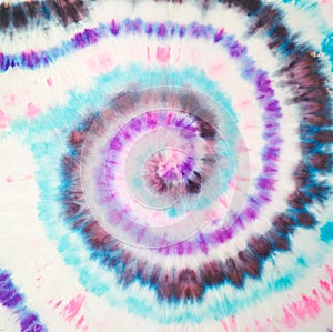 Tie Dye Spiral. Vibrant Fantasy Tie Dye. Trendy Tie Dye Spiral. Rainbow Artistic Circle. Tiedye Swirl. Floral Spiral Illustration