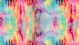 Tie Dye Striped Pattern Ink Background Bohemian Spiral. Hippie Dye Drawn Tiedye Swirl abstract batik Trendy Fashion Summer Dirty