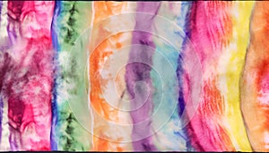 Tie Dye Striped Pattern Ink Background Bohemian Spiral. Hippie Dye Drawn Tiedye Swirl abstract batik Trendy Fashion Summer Dirty