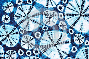 Tie dyed pattern abstract background.