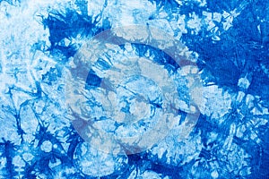 Tie dyed pattern abstract background.