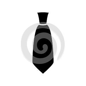 Tie icon vector. Necktie illustration sign. Cravat symbol or logo.