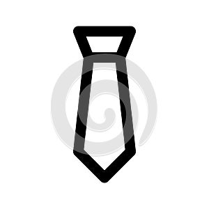 Tie Outline Style Icon