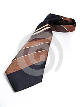 Tie with stripes