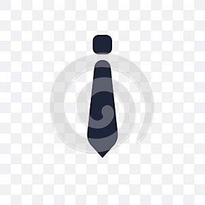 Tie transparent icon. Tie symbol design from Business collection