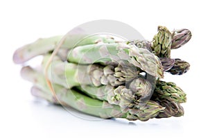 Tied asparagus