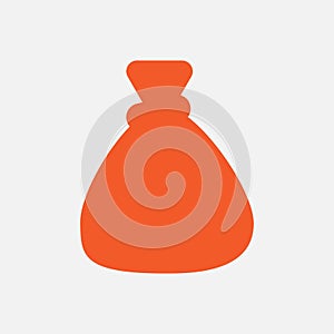 Tied sack icon or symbol for your design