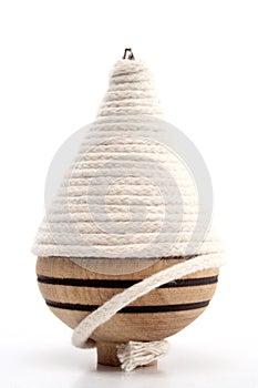 Tied top toy up side down