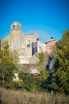 Tiedra Valladolid`s medieval castle photo