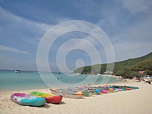 Tien Beach at Koh Larn in Thailand