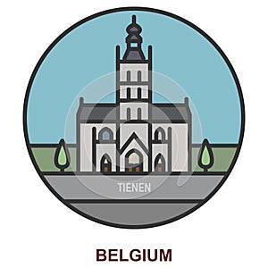 Tienen. Cities and towns in Belgium photo