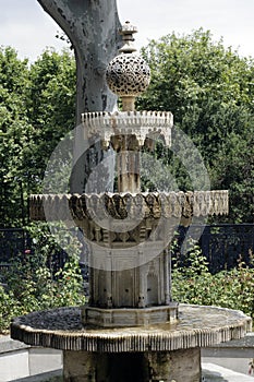 Tiered fountain Topkapi Palace Istanbul