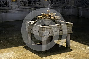 Tiered fountain Topkapi Palace Istanbul