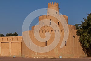 Tiered tower at Al Ain Palace (Sheikh Zayed Palace) Museum in Al Ain, United Arab Emirat photo