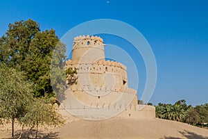 Tiered tower at Al Jahili Fort in Al Ain, United Arab Emirat