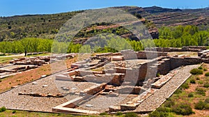 Tiermes Celtiberian-Roman Archaeological Site, Montejo de Tiermes, Spain photo
