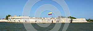 View of Castle of San Fernando de Bocachica. Tierra Bomba island. Cartagena. Bolivar department. Colombia photo