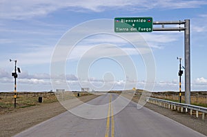 Tierra Del Fuego Sign photo