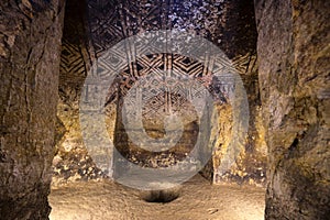 Tierradentro underground grave Colombia photo