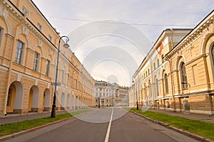 Tiflis lane in Saint Petersburg. photo