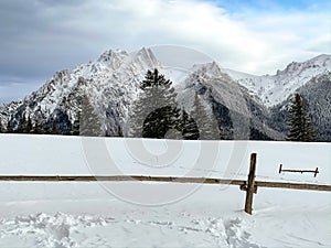 Tigaile Mari view in Ciucas mountain