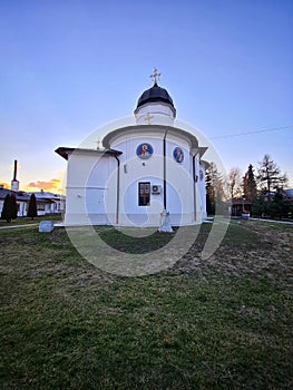 Tiganesti Monastery perspective