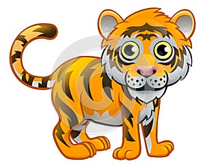 Tiger Animal Cartoon Character