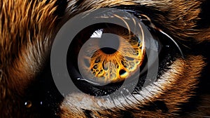 Super Realistic Tiger Eye In Unreal Engine 5 Style photo