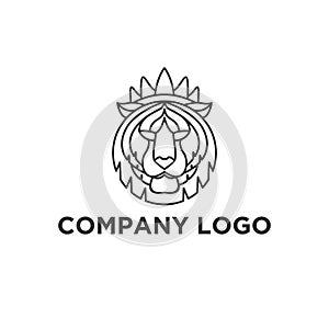 Tiger face logo designs