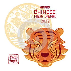 Tiger Head, Chinese New Year 2022