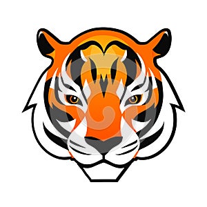 Tiger head logo design